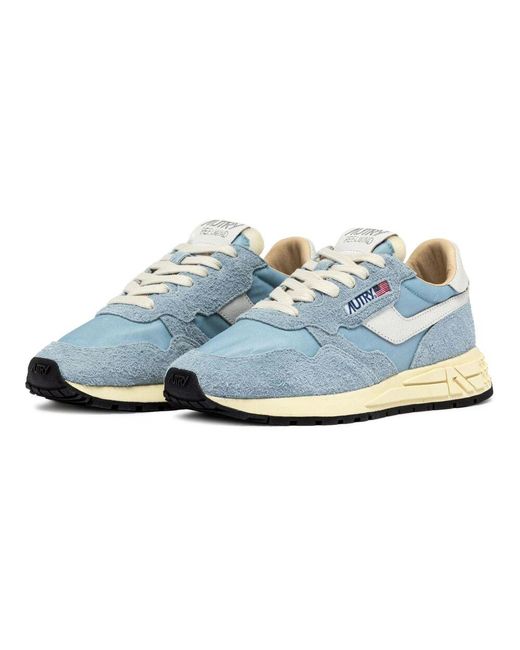 Autry Blue Reelwind Low Sneakers