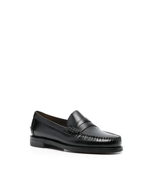 Sebago Black Loafers for men