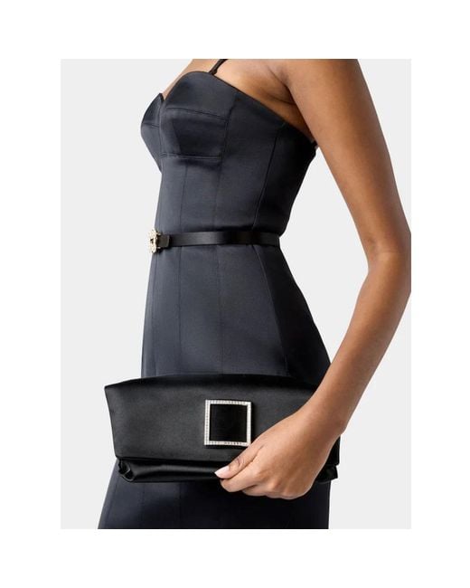 Roger Vivier Black Clutches