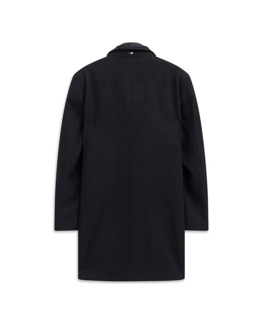 Single-Breasted Coats Bugatti de hombre de color Black