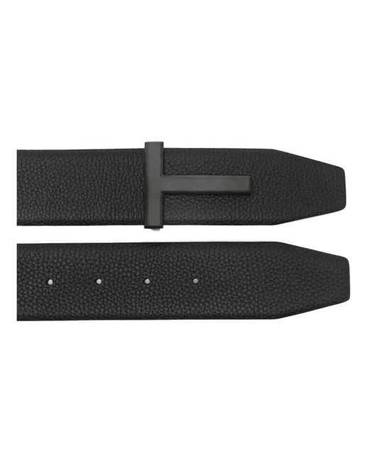 Tom Ford Black Belts for men