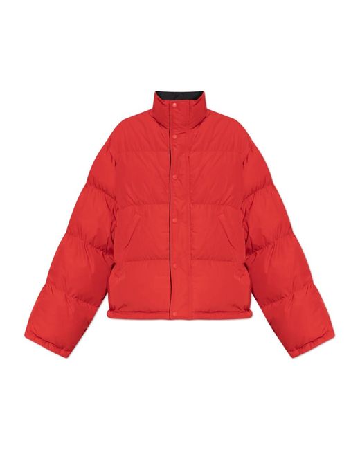 Balenciaga Red Winter Jackets