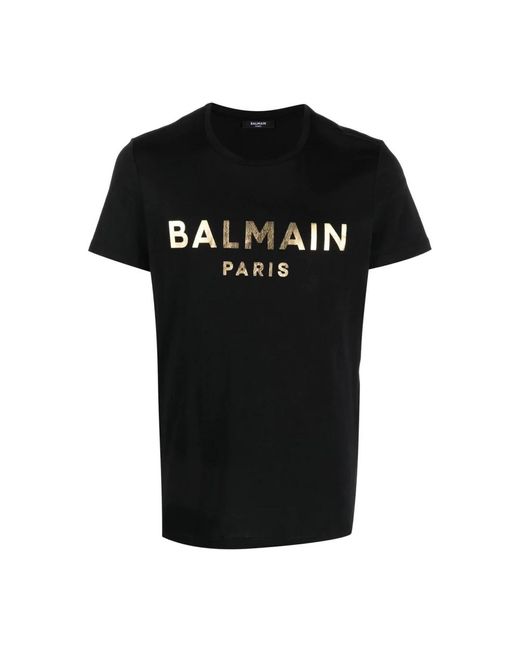 Balmain T-shirts in Black für Herren
