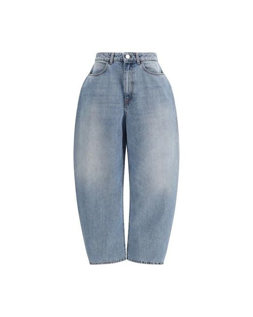 Rohe Blue Loose Fit Jeans