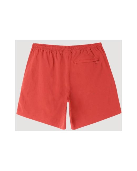 Obey Red Beachwear for men