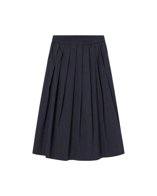 Midi Skirts ZENGGI en coloris Blue