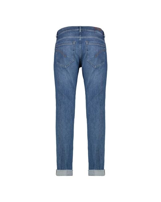 Dondup Blue Slim Fit Jeans for men