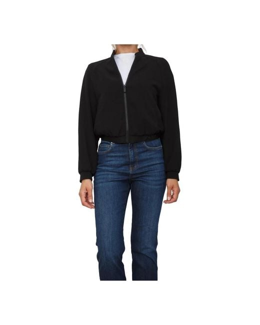 ARMANI EXCHANGE Black Bomber Jackets