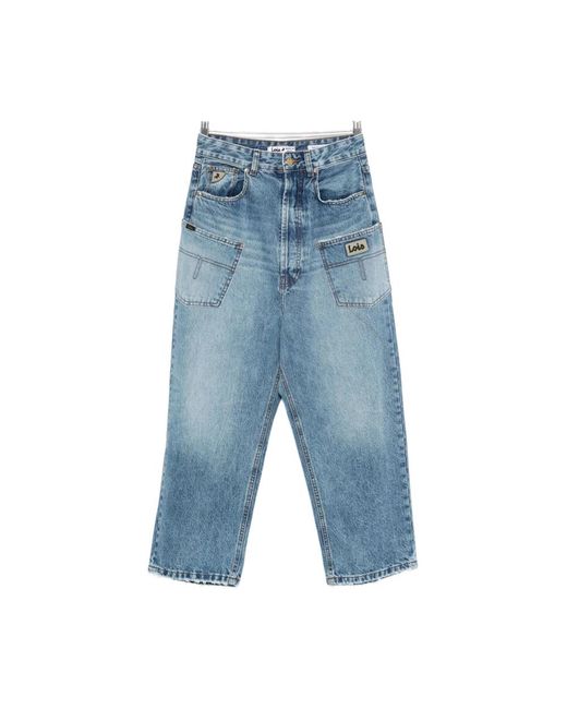 Lois Blue Wide Jeans