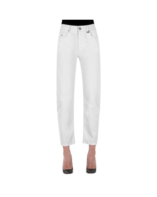 Tramarossa White Loose-Fit Jeans