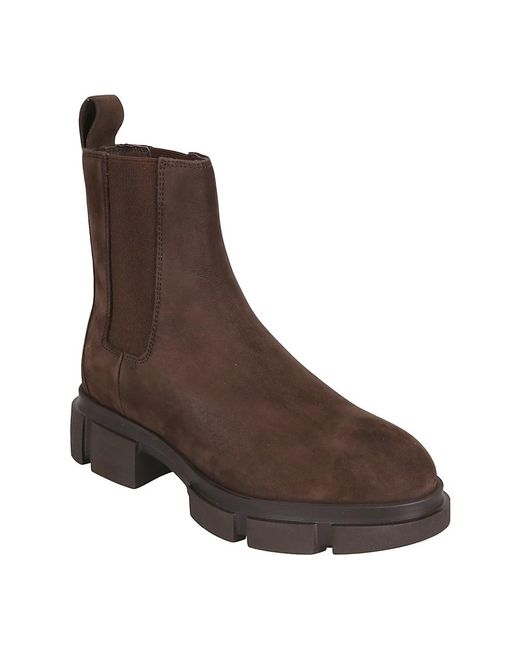 COPENHAGEN Brown Chelsea Boots