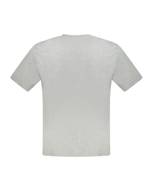 North Sails Tops ,Grijs ,Katoen Short Sleeve T-Shirt in het Gray voor heren