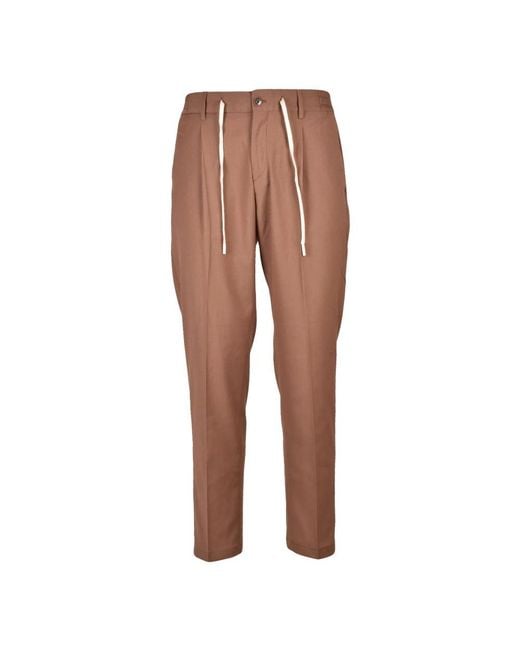 Daniele Alessandrini Brown Chinos for men