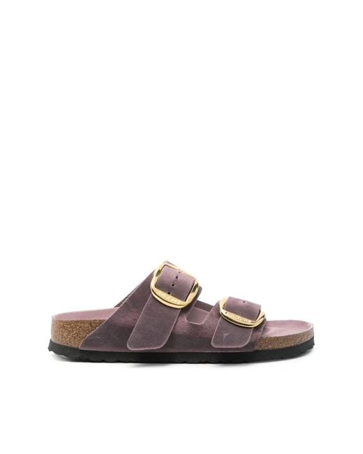Birkenstock Brown Sliders