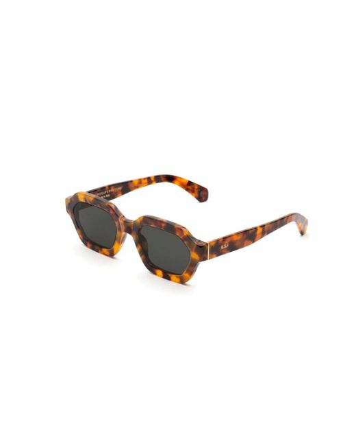 Spotted havana occhiali da sole di Retrosuperfuture in Brown