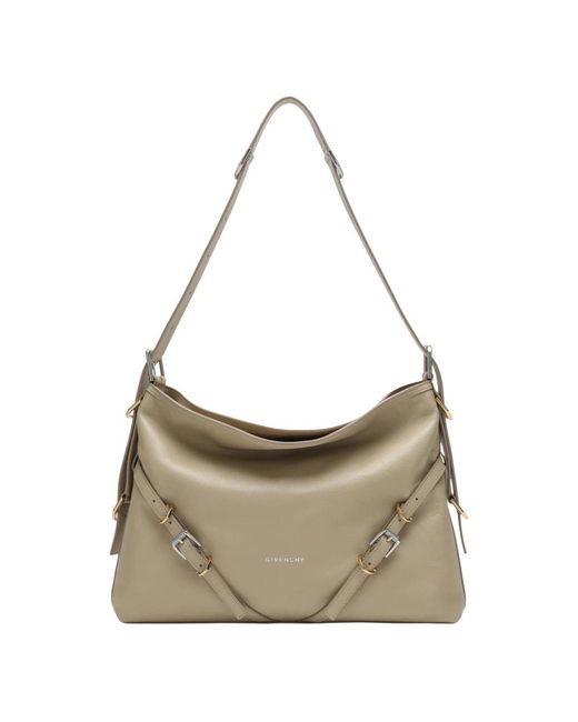 Givenchy Gray Shoulder Bags
