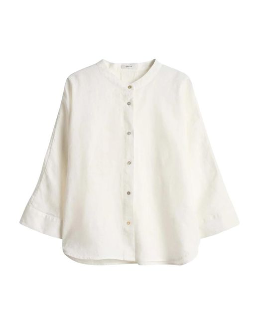 Opus Blouses & Hemden in het White