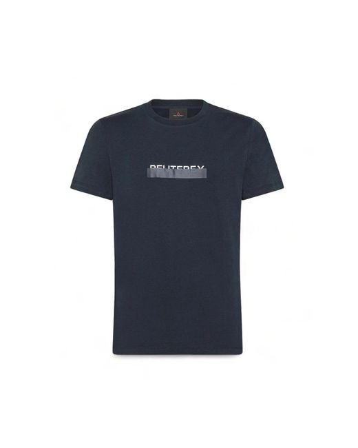 Peuterey Blue T-Shirts for men