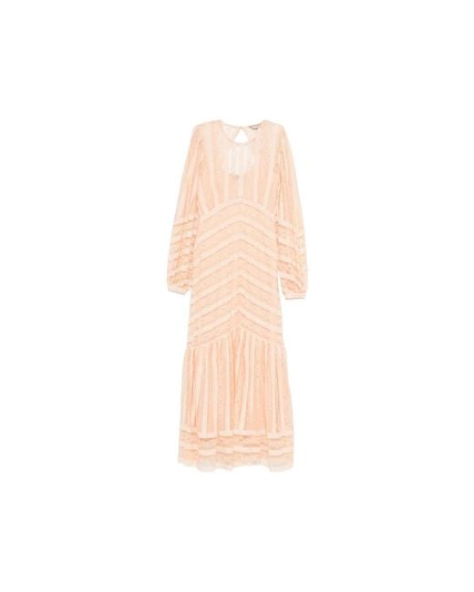 Twinset Pink Maxi Dresses