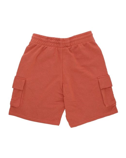 KTZ Red Casual Shorts for men