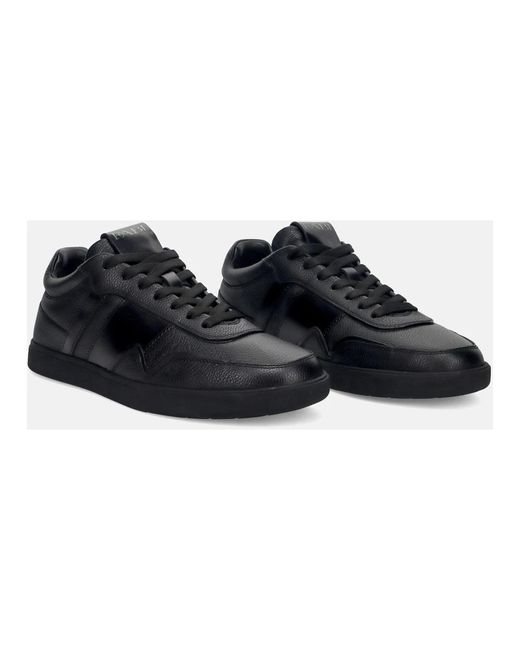 Fabi Schwarze Sneakers Stilvoll Bequem Gummisohle in Black für Herren
