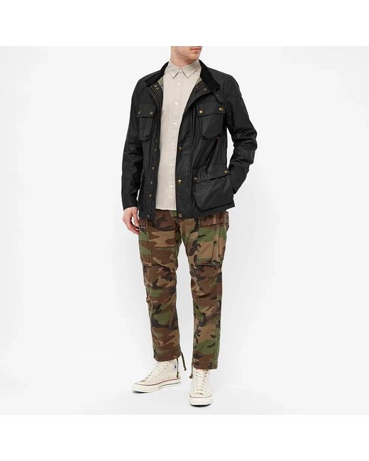 Belstaff Jassen ,Zwart ,Katoen Coats in het Black voor heren