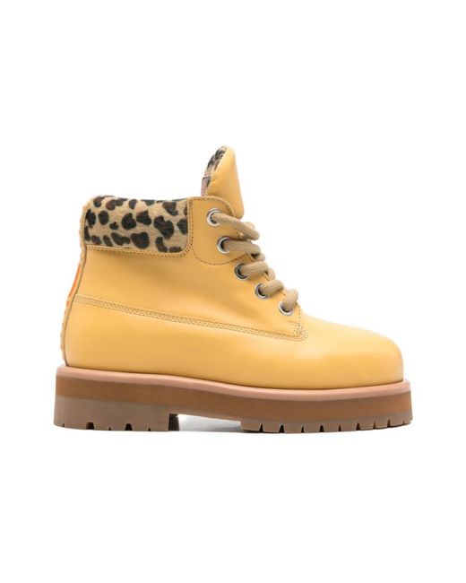 PDF Natural Lace-Up Boots for men