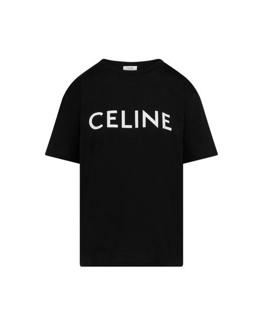 Céline T-Shirts in Black für Herren