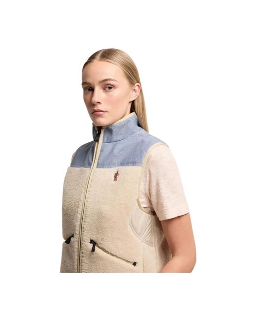 Vests Moncler de color Blue