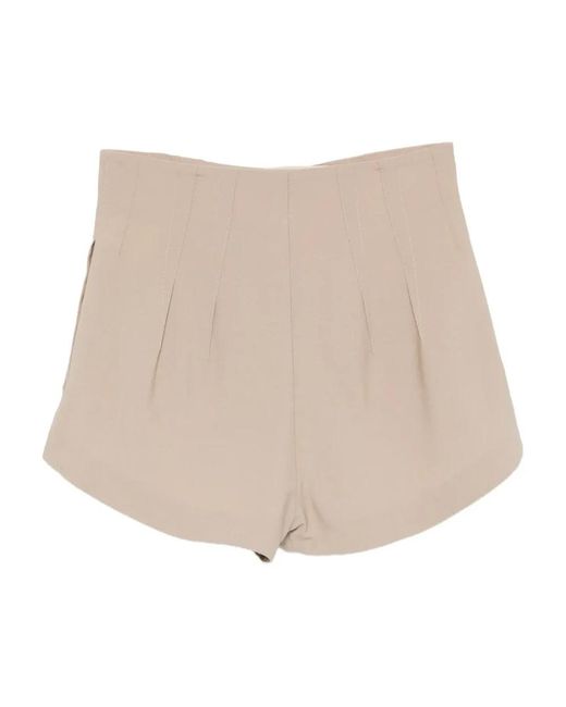 Mugler Tailored Shorts in het Brown