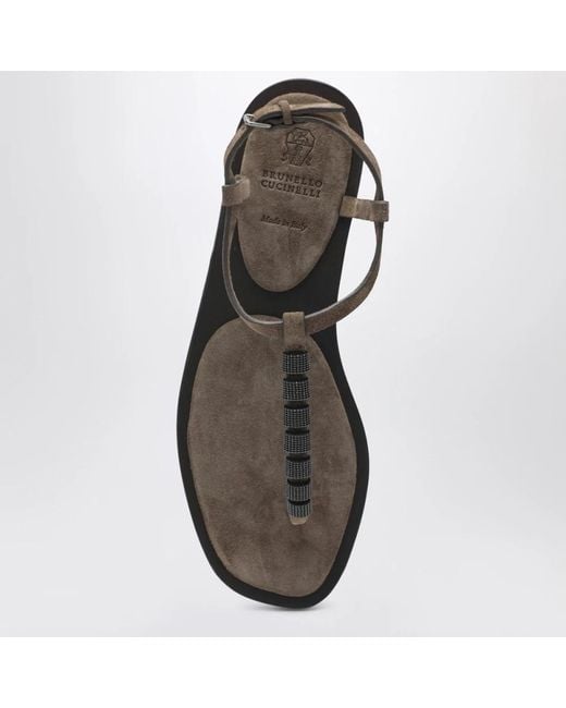 Brunello Cucinelli Sandal in het Brown