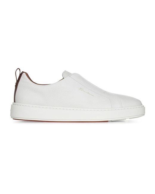 Sneakers di Santoni in White da Uomo