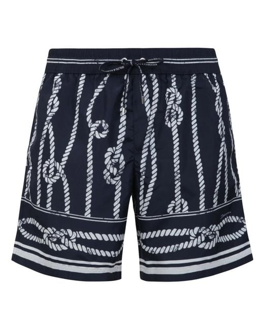 Dolce & Gabbana Blue Beachwear for men
