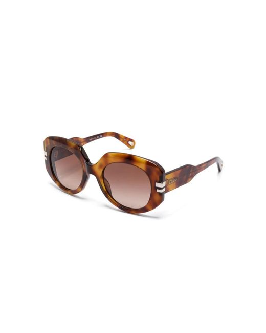 Sunglasses di Chloé in Brown