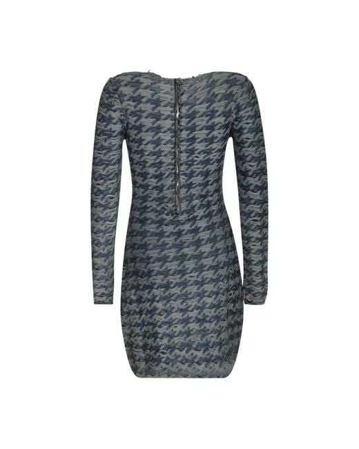 DIESEL Gray Short Dresses