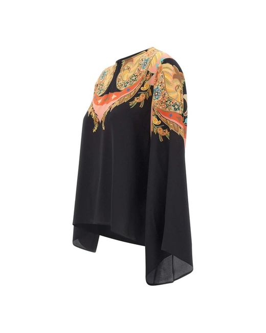 Etro Black Blouses