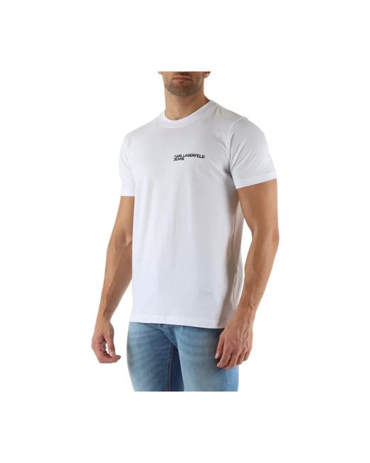 Tops > t-shirts Karl Lagerfeld pour homme en coloris White