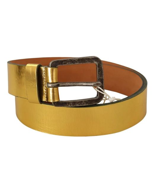 John Galliano Brown Belts