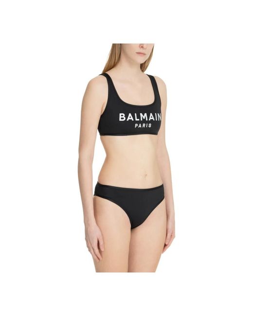 Balmain Black Bikinis