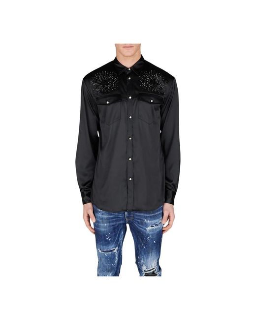 DSquared² Black Casual Shirts for men