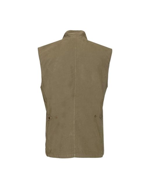 Vests Barbour de hombre de color Green