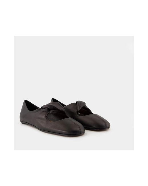 McQueen Black Ballerinas