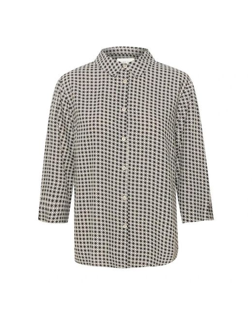 Cream Overhemden ,Veelkleurig ,Shirts in het Gray