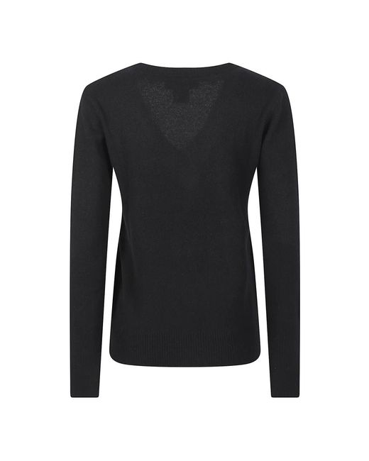 Patrizia Pepe Black Cashmere Knitwear