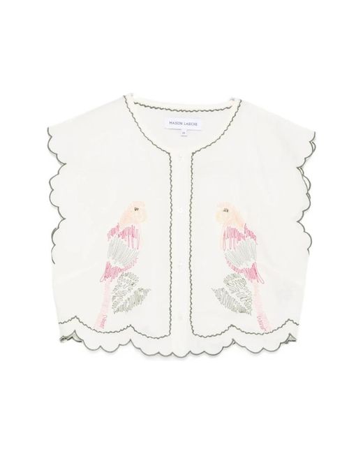Maison Labiche White Blouses