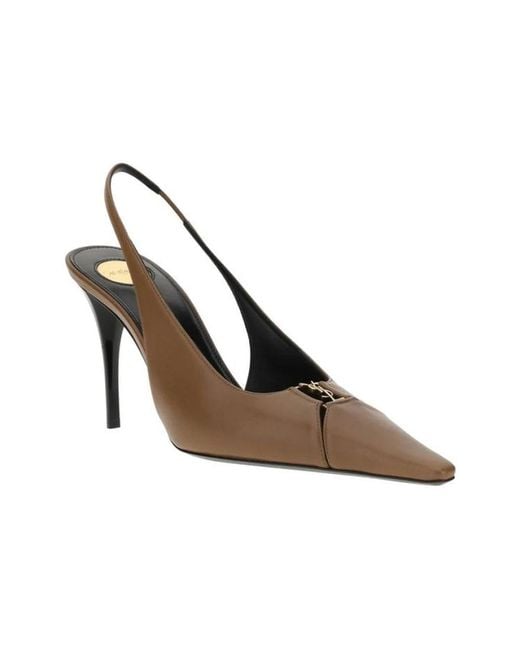 Saint Laurent Brown Pumps