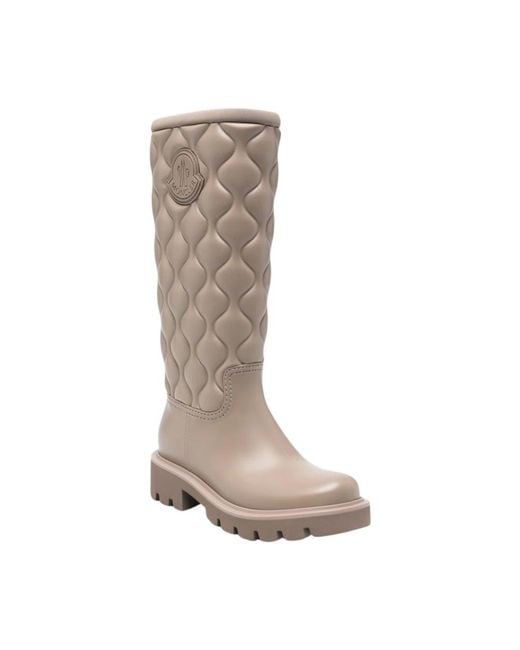 Moncler Brown High Boots