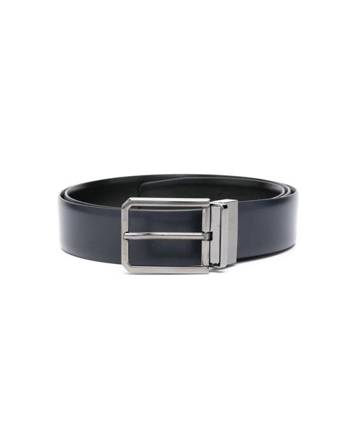 Santoni Regular Riem in het Black voor heren