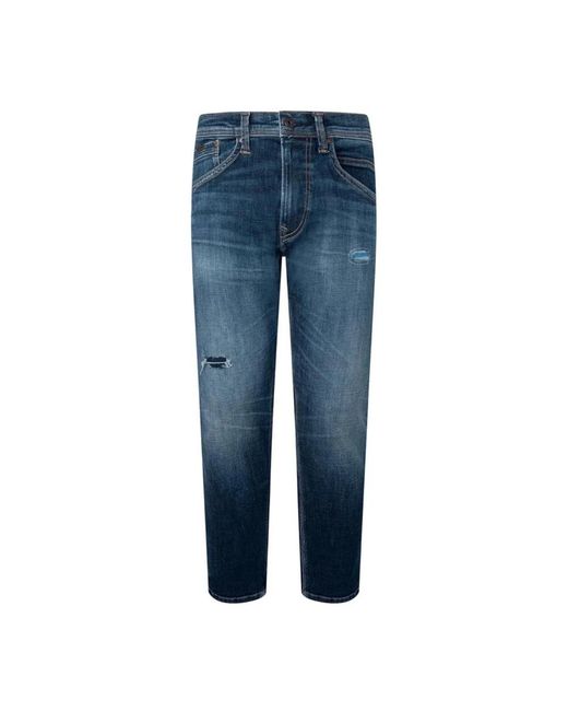 Pepe Jeans Blue Straight Jeans for men