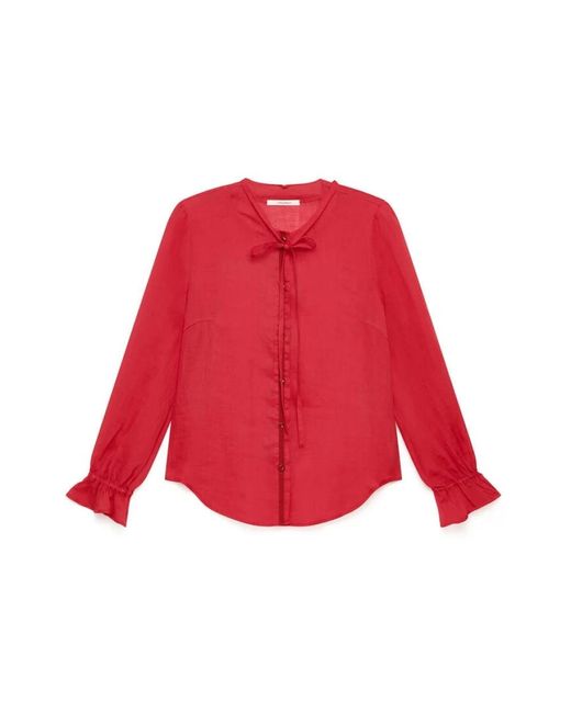 Maliparmi Red Blouses